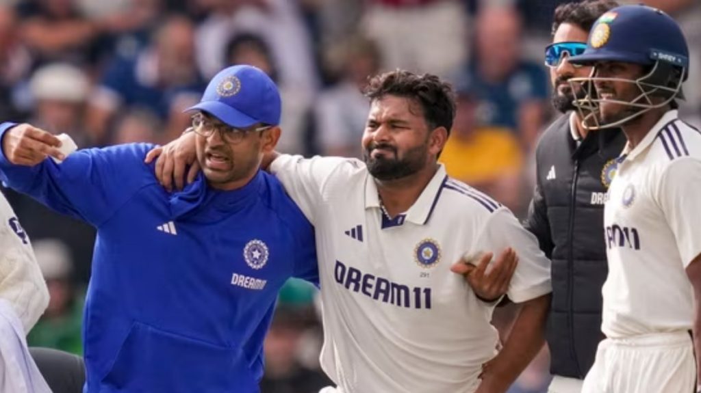 Rishab Pant injury ind vs eng test 2025 will not play 5th test